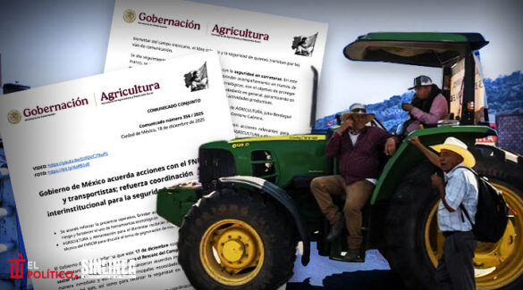 Agricultores levantan bloqueos tras acuerdo con Segob