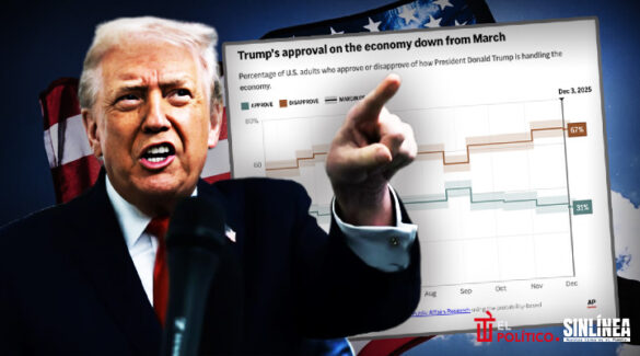 Trump cae en las encuestas y anticipa una derrota en 2026