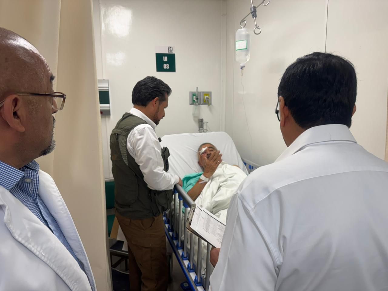 IMSS da seguimiento a heridos del Tren Interoceánico
