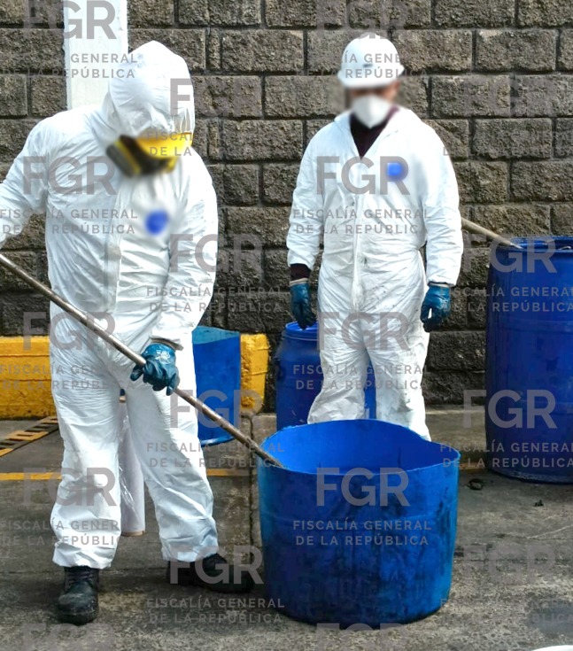 FGR destruye más de 100 toneladas de precursores químicos asegurados en Sinaloa
