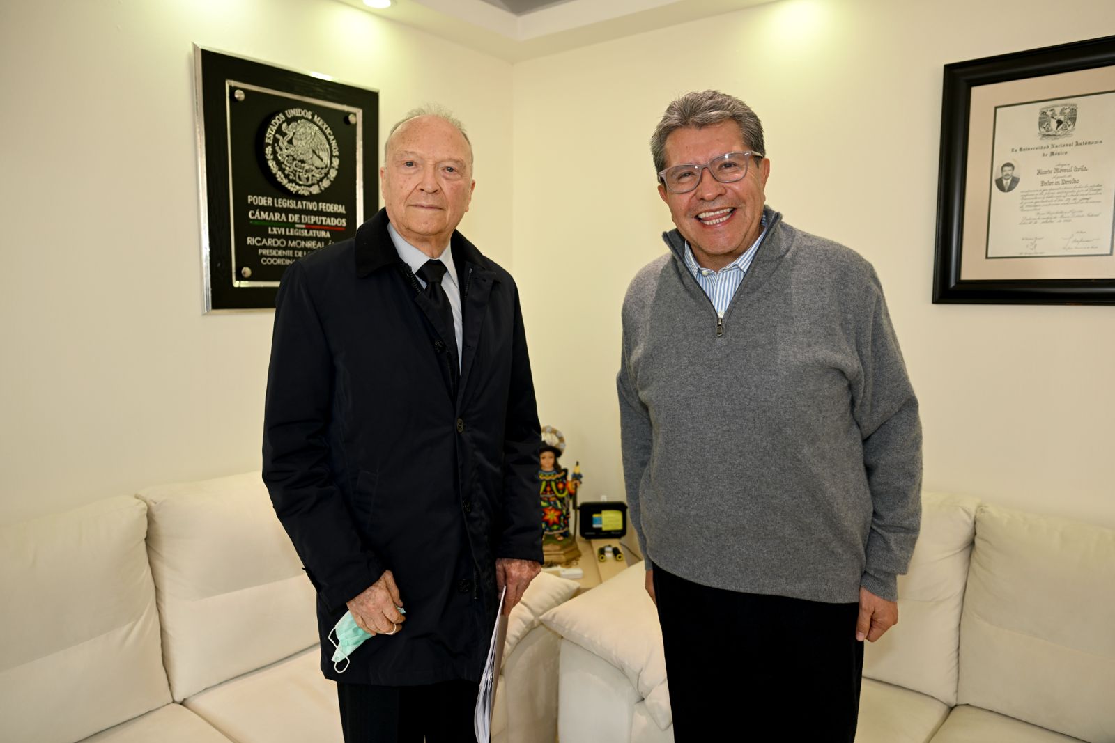 Alejandro Gertz comparece para ratificación como embajador