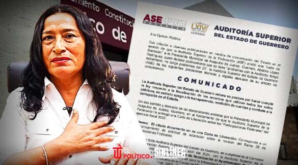 Auditoría de Guerrero niega exoneración a Abelina López