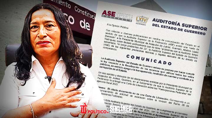Auditoría de Guerrero niega exoneración a Abelina López
