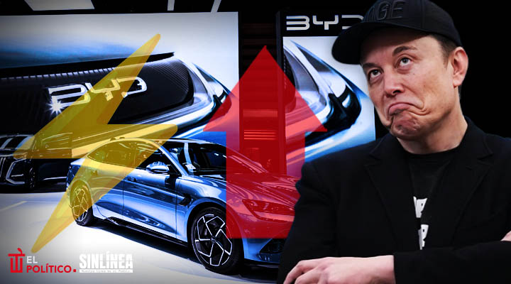 BYD supera a Tesla como líder mundial en autos eléctricos