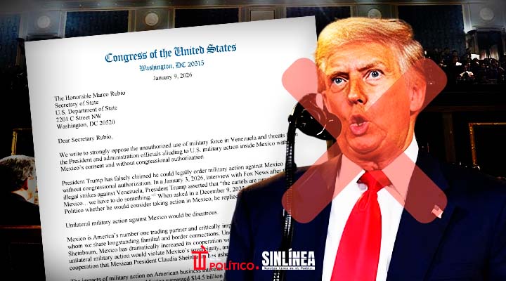 Demócratas rechazan amenazas de Trump vs. carteles mexicanos