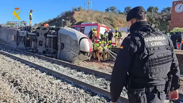 Descarrilamiento de trenes en Córdova