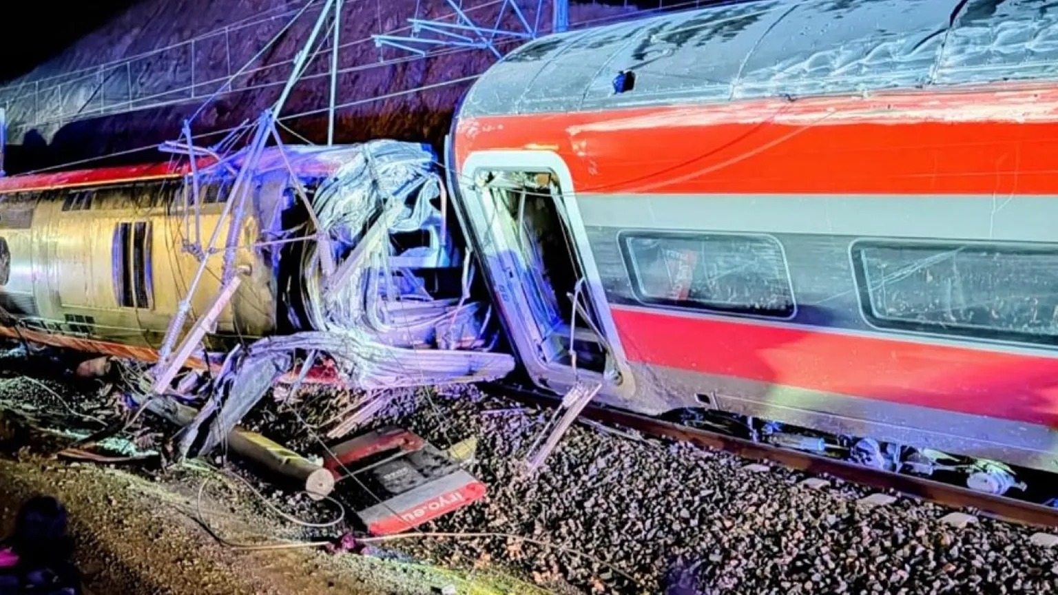 Descarrilamiento de trenes en España 