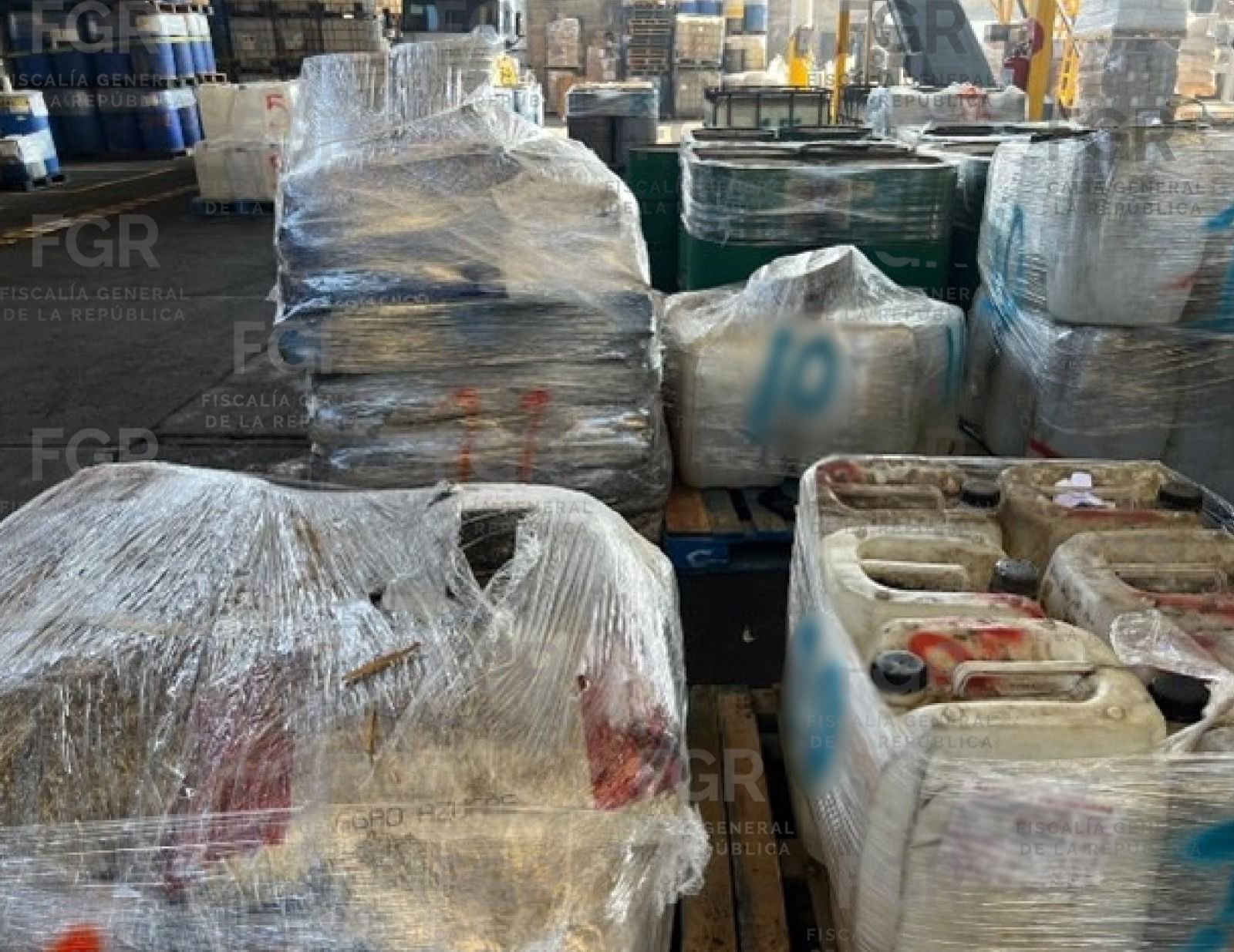 FGR incinera 889 mil pastillas de fentanilo en Sinaloa
