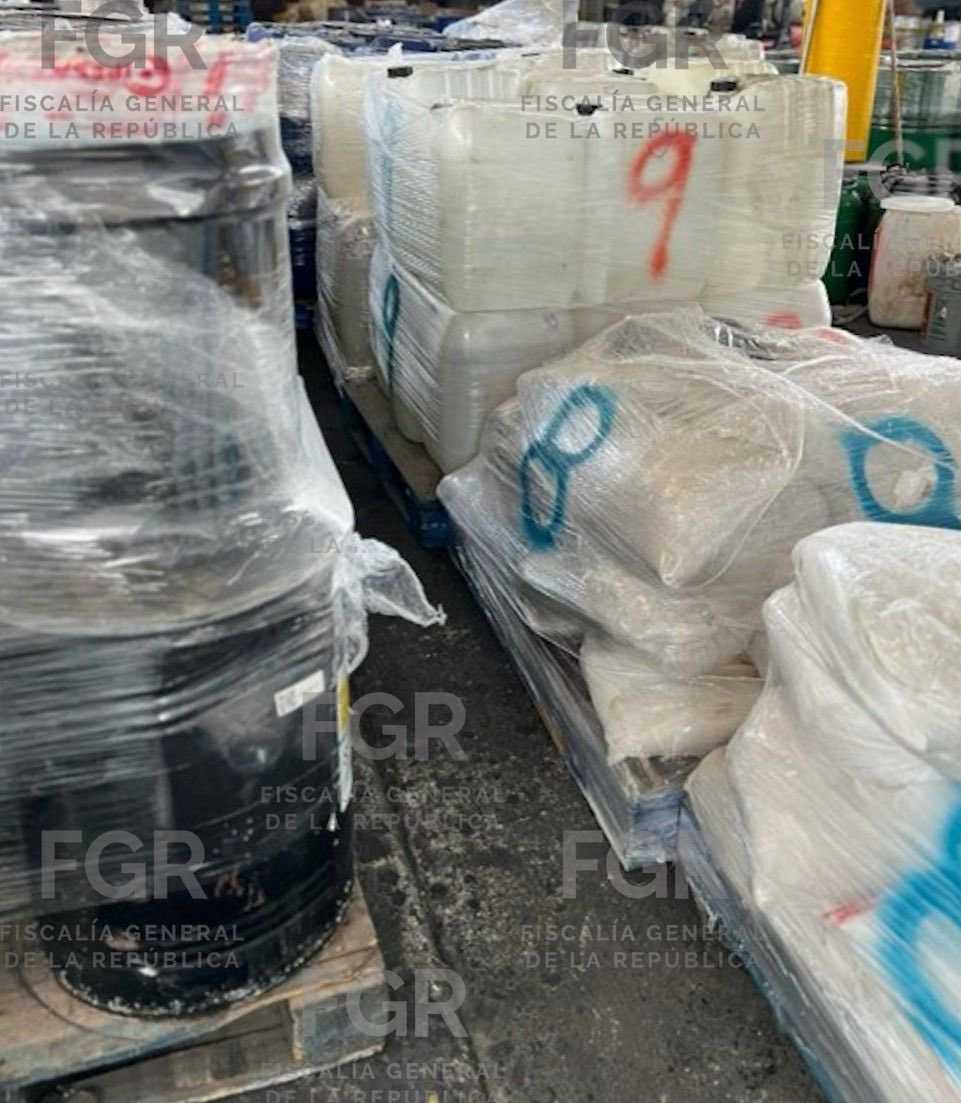 FGR incinera 889 mil pastillas de fentanilo en Sinaloa