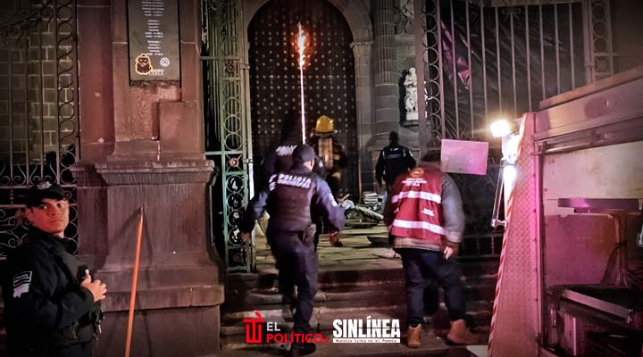 Gobierno de la Ciudad brindará apoyo tras incidente en la Catedral de Puebla