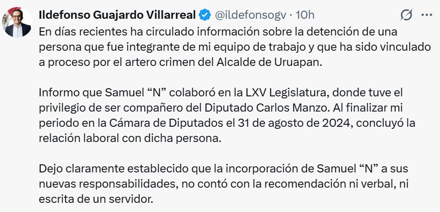 Deslinde de Ildefonso Guajardo