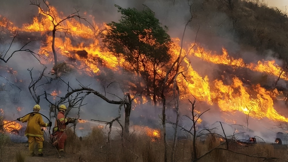 Incendios destruyen miles de hectáreas en La Patagonia