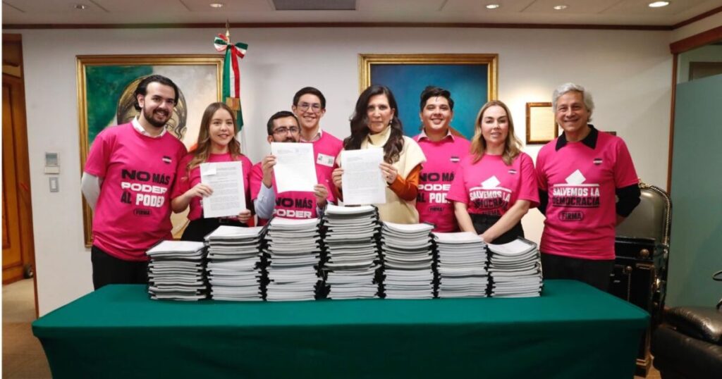 INE firmas democracia