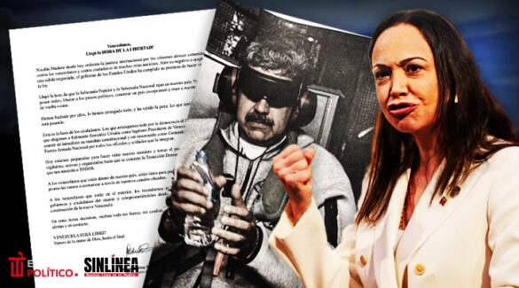 María Corina Machado aseguró que el poder debía recaer en Edmundo González sin esperar la postura del gobierno estadounidense.