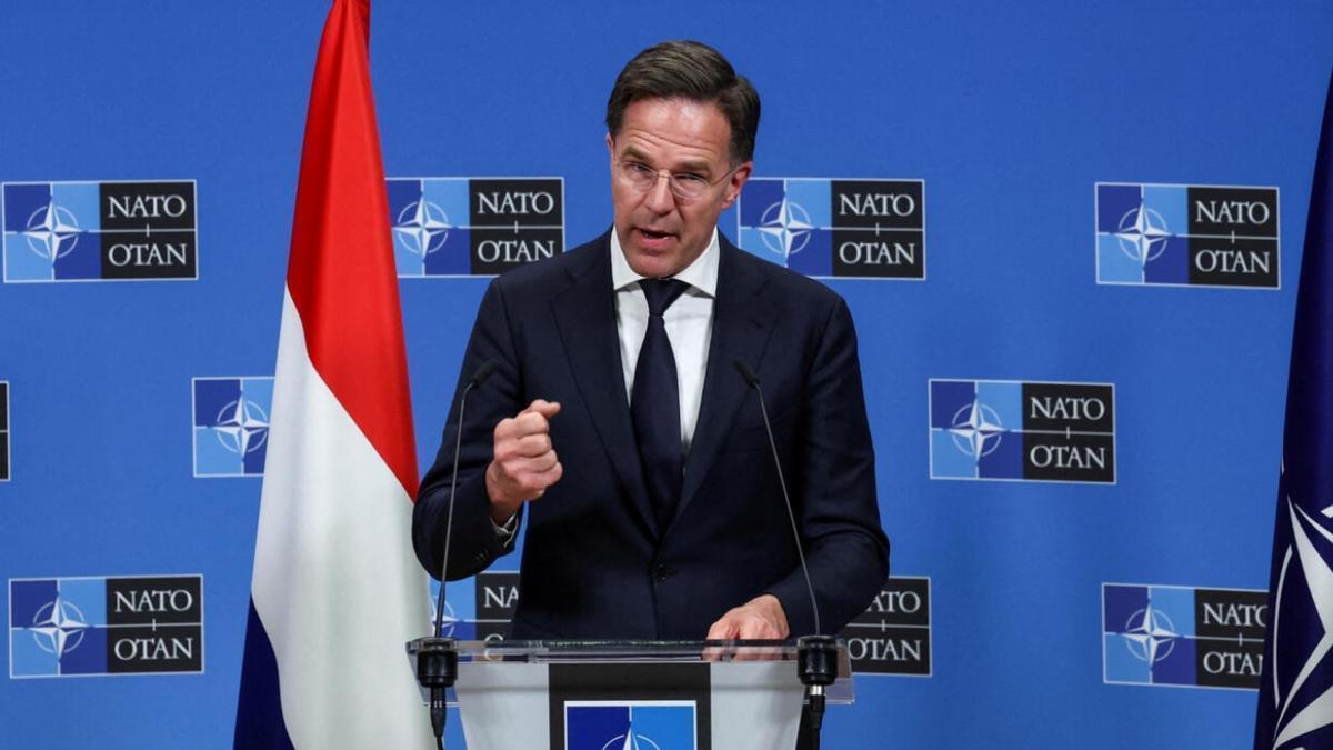 Mark Rutte niega haber discutido con Trump