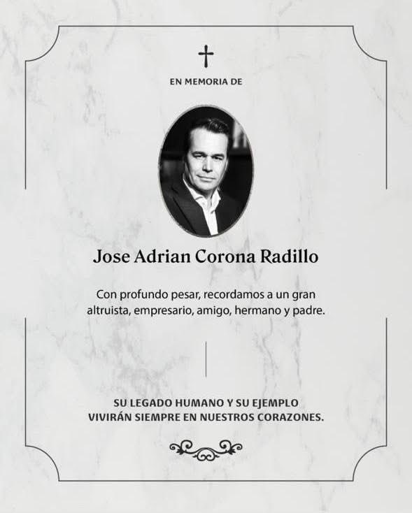 Muerte de Adrián Corona