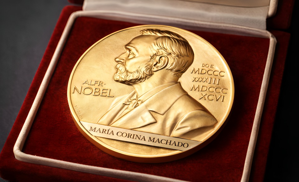 Nobel puede ser retirado a María Corina