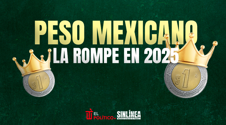 Peso mexicano tiene mejor año frente al dólar