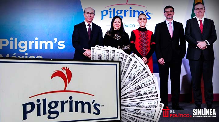 Pilgrim's Pride anuncia inversión de mil 300 millónes de dólares en México