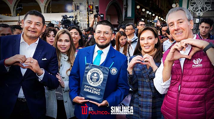 Puebla capital, récord Guinness en la Rosca de Reyes más grande del mundo