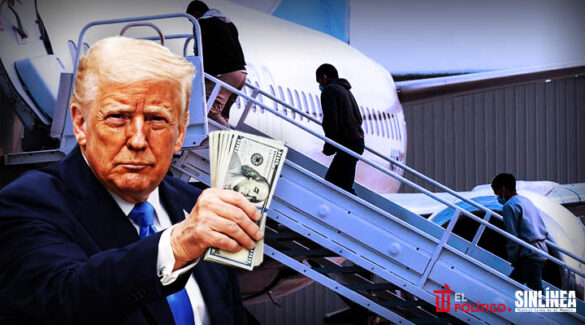 Trump aumenta a 2 mil 600 dólares "incentivo" para que migrantes se autodeporten