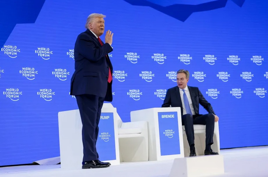 Trump en Davos