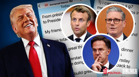 Trump filtra mensajes privados de Macron y Rutte sobre Groenlandia