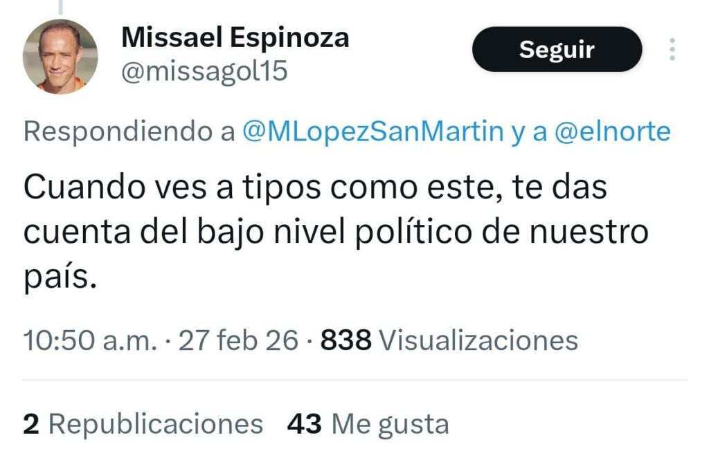 bajo nivel político
