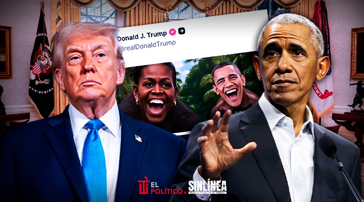 Barack Obama llama "payaso" a Trump tras video racista