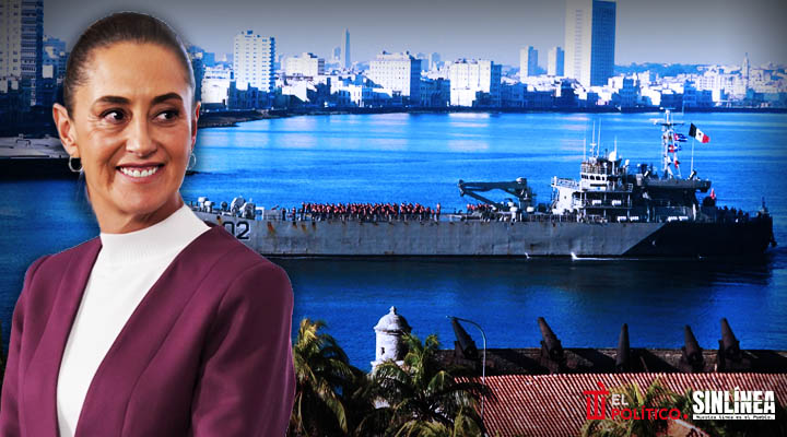 Buques mexicanos con ayuda humanitaria llegan a Cuba; Sheinbaum promete más apoyo