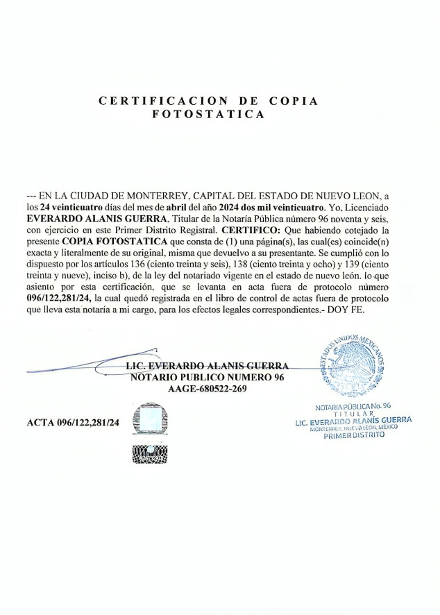 Cabeza de Vaca renunció a protección de EU en 2021