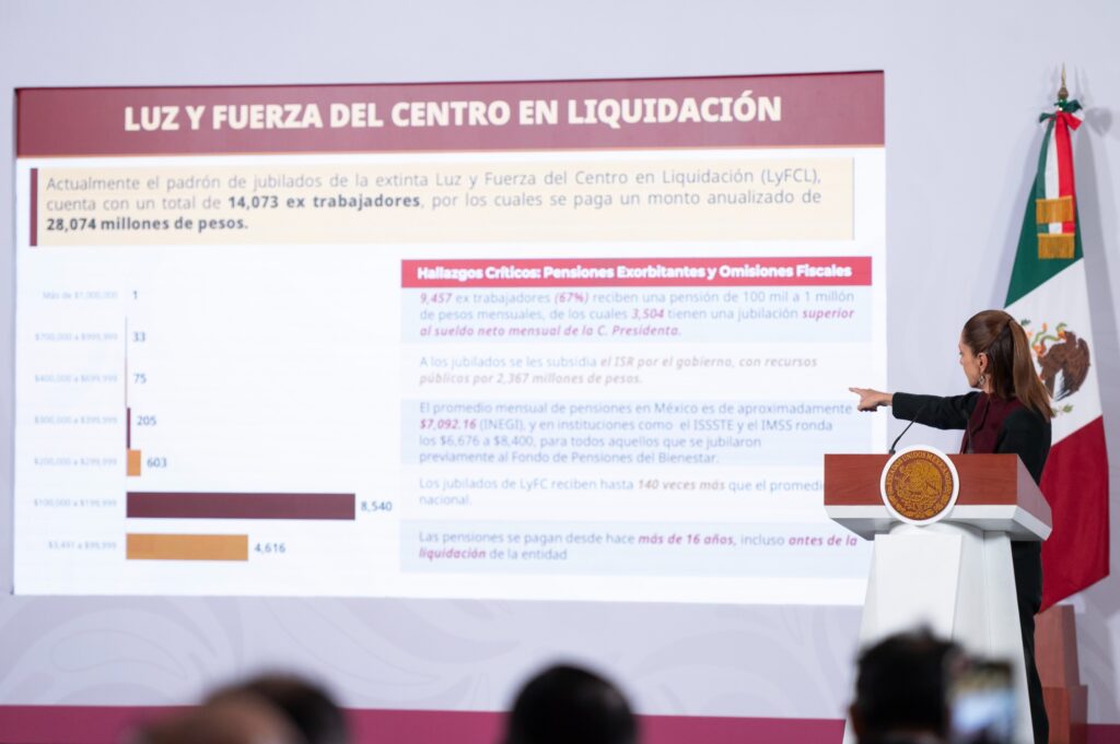 Caso pensiones millonarias