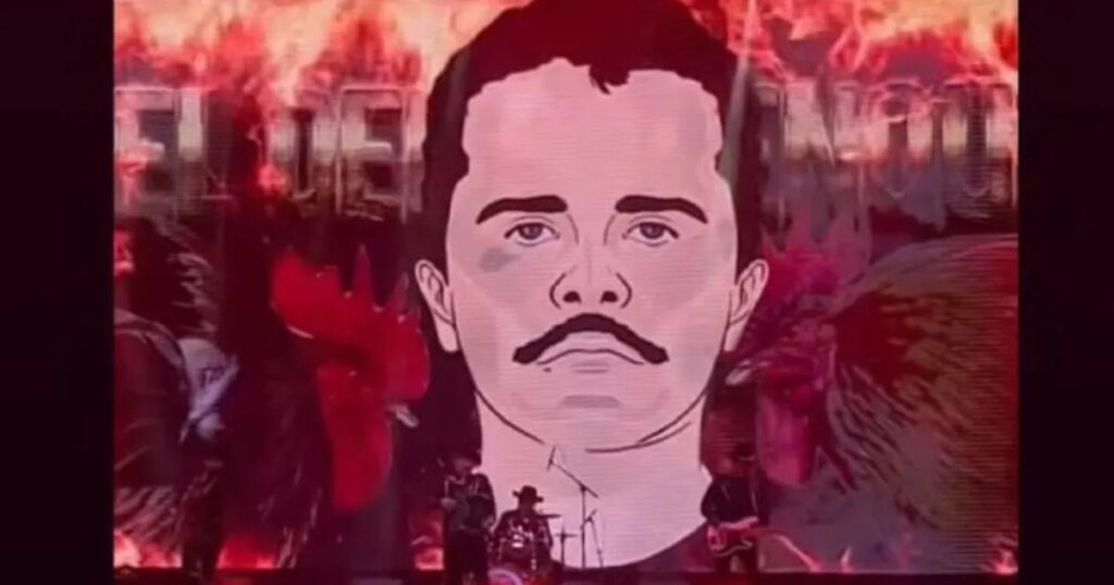Imagen de El Mencho en concierto Tequila Jalisco