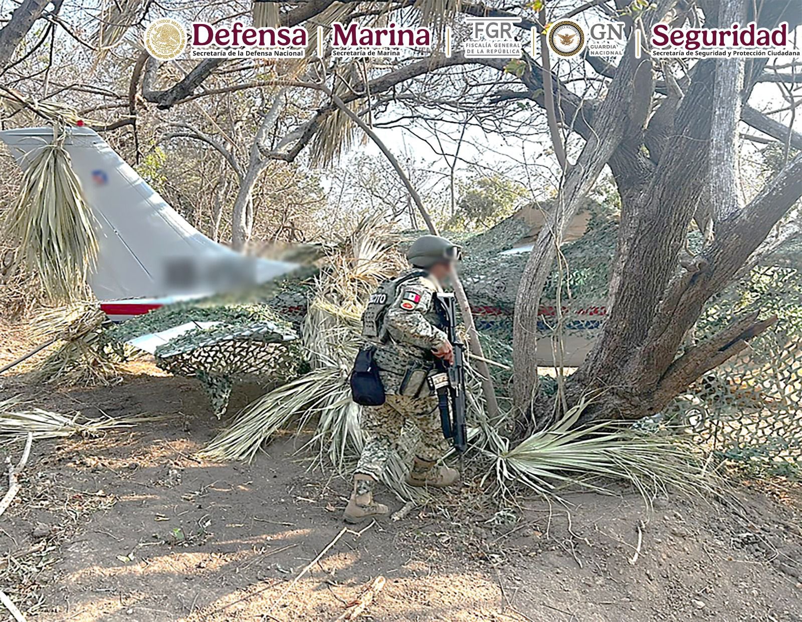 Ejército intercepta aeronave con media tonelada de cocaína 