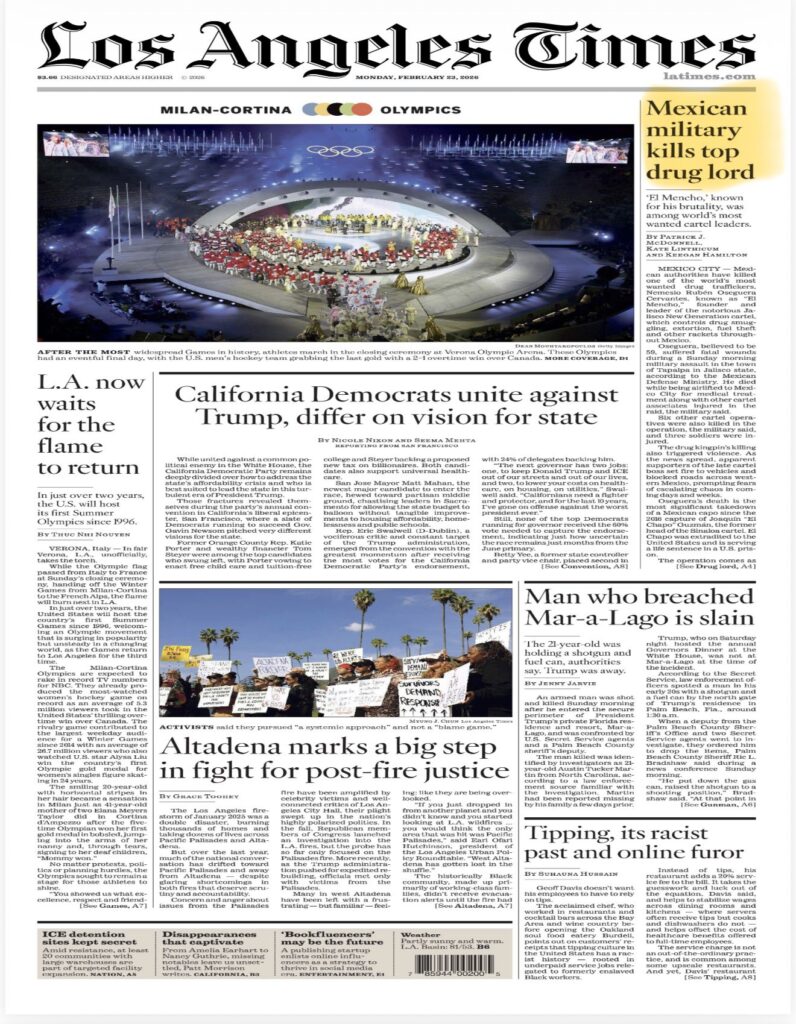 El Mencho LA Times