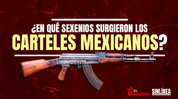 Carteles mexicanos y los sexenios donde surgieron