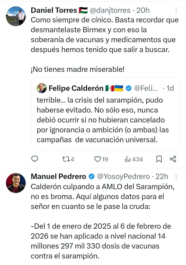 Calderón desmanteló Birmex