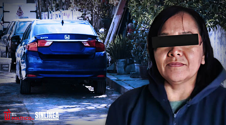 Detienen a mujer que arrastró a motociclista en Iztapalapa