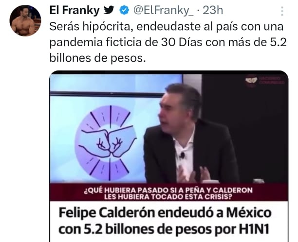 Felipe Calderón hipócrita