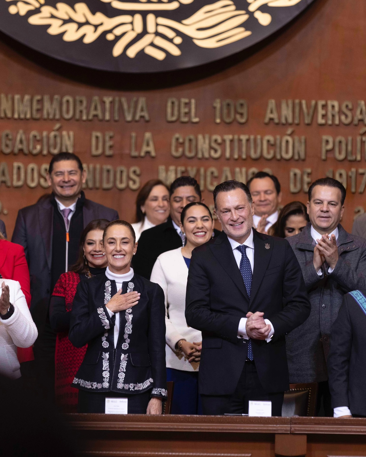 Mauricio Kuri respalda a Sheinbaum en defensa de soberanía