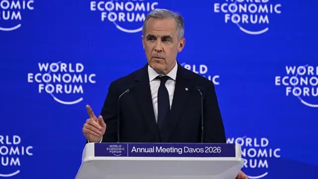 Mark Carney Davos