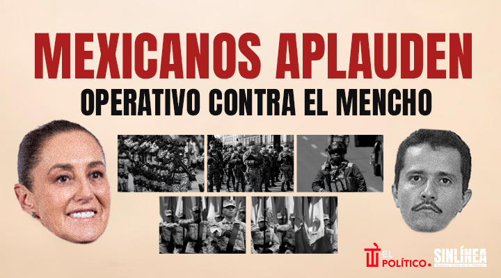 Mexicanos respaldan a Sheinbaum contra El Mencho