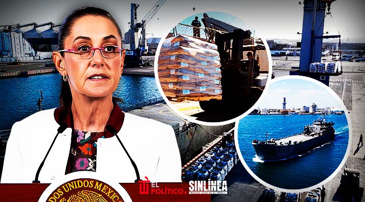 México envía dos buques con ayuda humanitaria a Cuba
