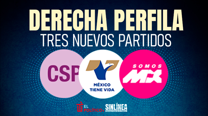 Derecha mexicana perfila tres nuevos partidos