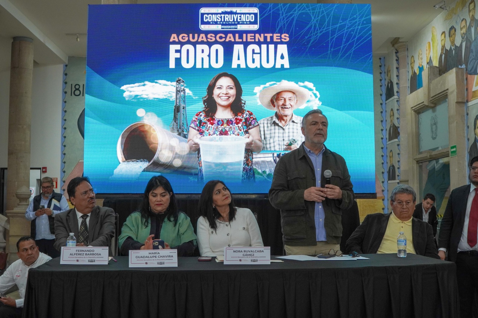 Ramírez Cuéllar, Chavira y Nora Ruvalcaba anuncian Convención Hidrocálida