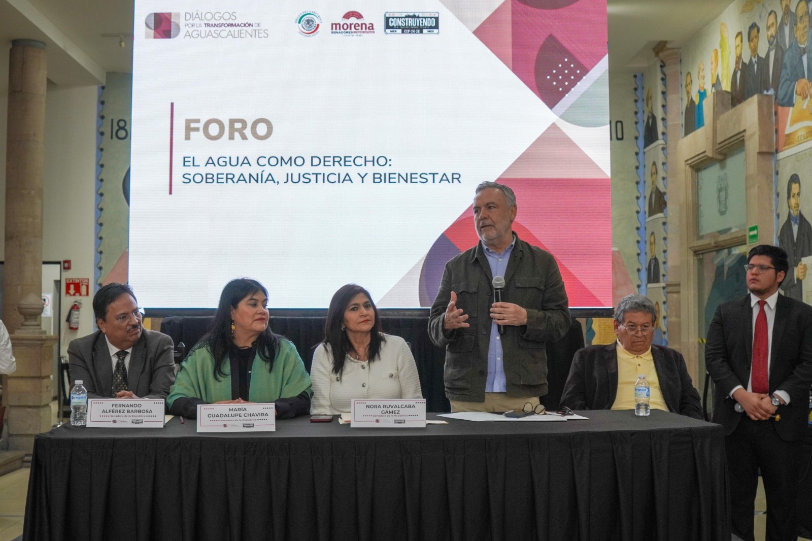 Ramírez Cuéllar, Chavira y Nora Ruvalcaba anuncian Convención Hidrocálida
