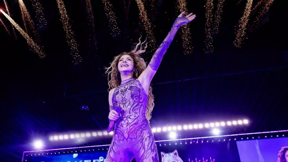 Shakira en el Zócalo de CDMX