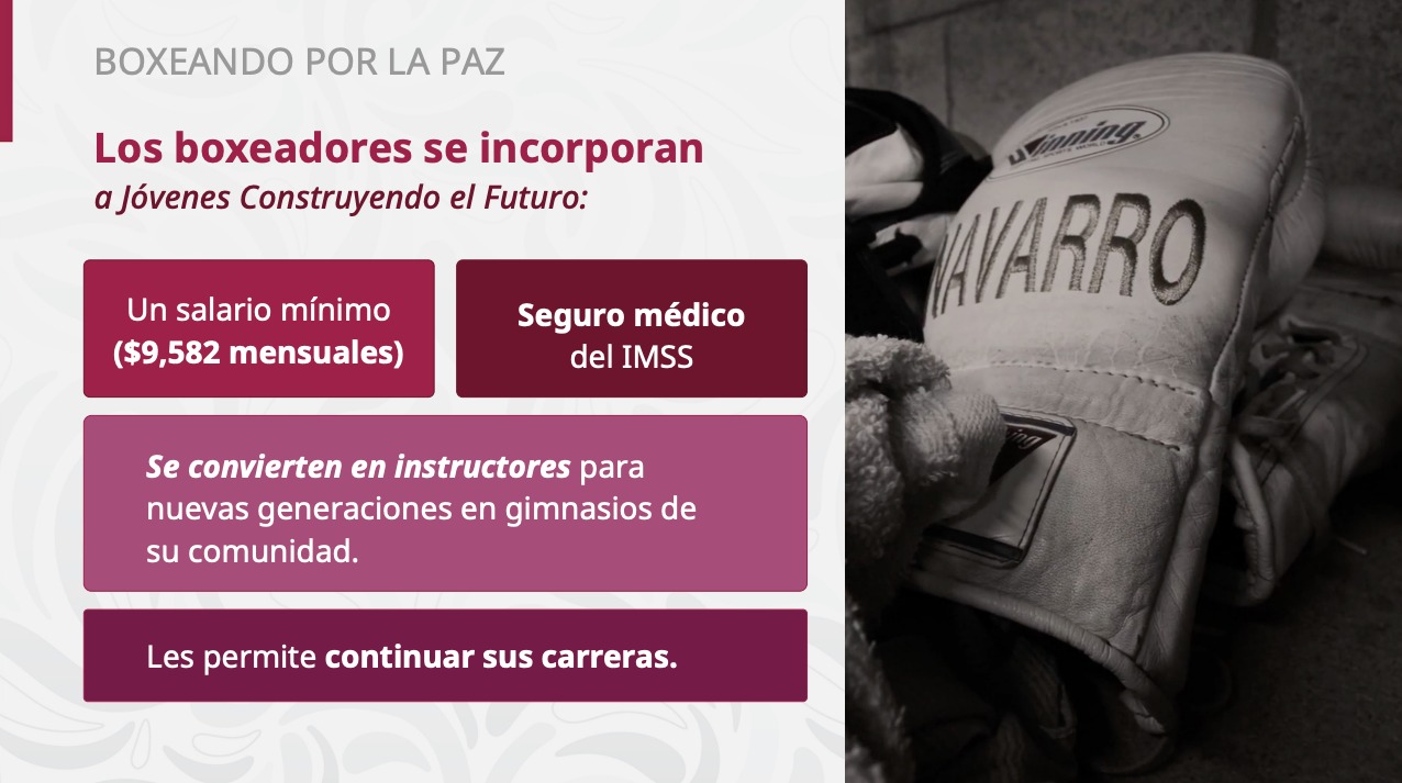 ¿En qué consiste el programa Boxeando por la paz?