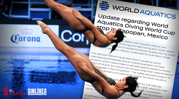 World Aquatics cancela Copa Mundial de Clavados en Jalisco tras muerte de El Mencho