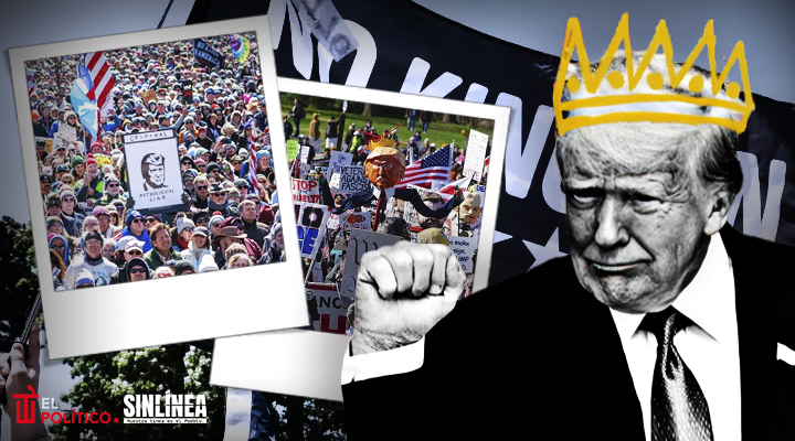 8 millones toman las calles de EU y protestan contra Trump